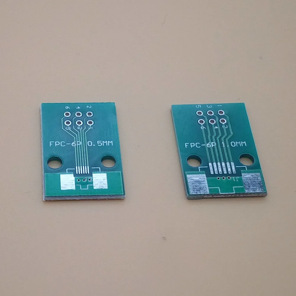 10 шт. плата адаптера FPC 0 5 мм 1 шаг до 2 45 плоский кабель для PCB LCD 6P 8P 10P 12P 20P 24P 30P