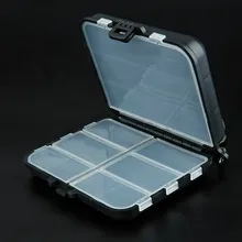 1 шт. многофункциональные водонепроницаемые коробки для рыболовных снастей рыболовная приманка крючок чехол для хранения 9/15 отсеков рыболовные аксессуары