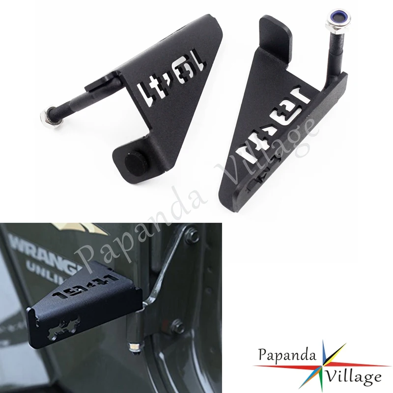 Горячая Распродажа Черная Автомобильная наружная дверная петля для ног Peg педаль