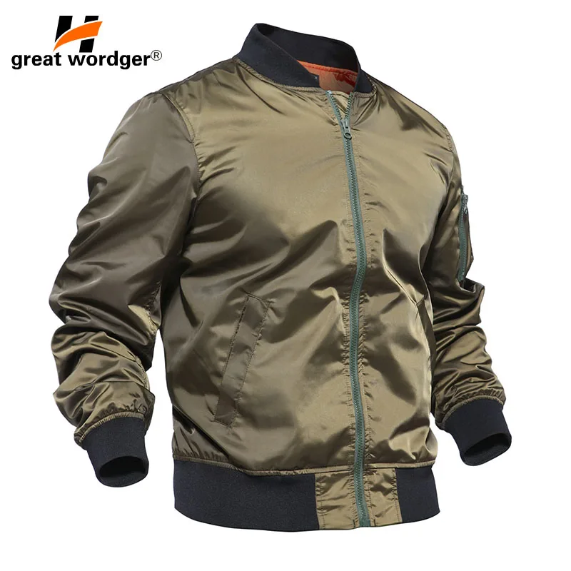 

Men Autumn MA1 Bomber Tactical Jacket Thin Military Jacket Army Pilot Air Force Jacket Men Waterproof Windbreaker Hunt Clothes