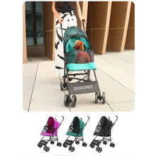 DODOPET, коляска для собак, складная, переноска для собак, тележка для прогулок, четыре колеса, коляска для домашних животных, для путешествий на открытом воздухе
