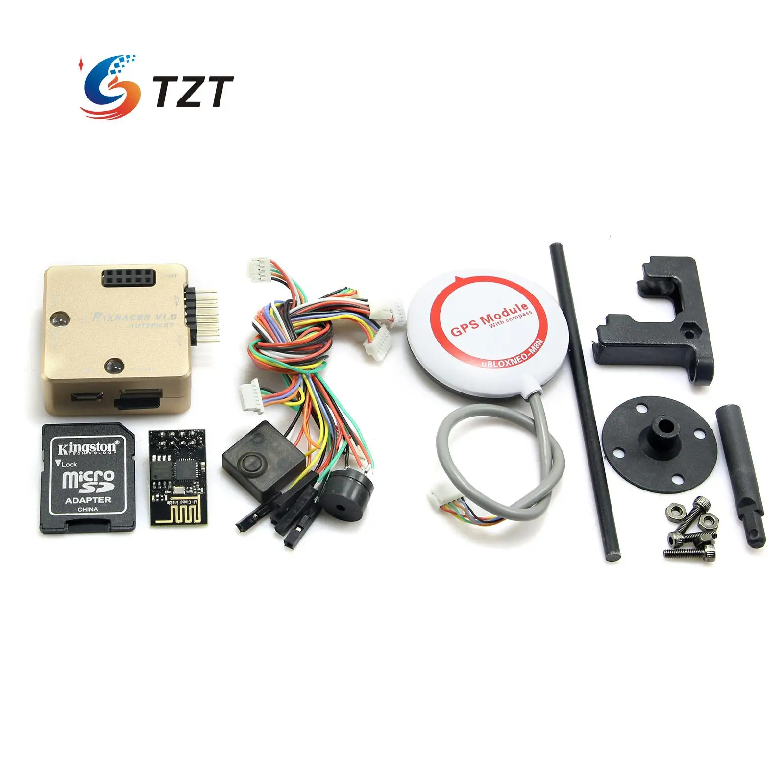 

FPV Mini Pixracer Autopilot Xracer Flight Controller with M8N GPS and SD Card