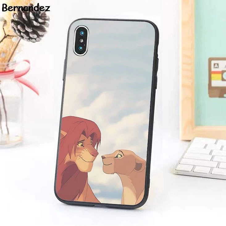 Чехол для телефона Bernandez The Lion King Simba чехол iPhone 6 6S 7 8 X XR XS max 5 5S Galaxy S7 edge S8 S9 Plus |