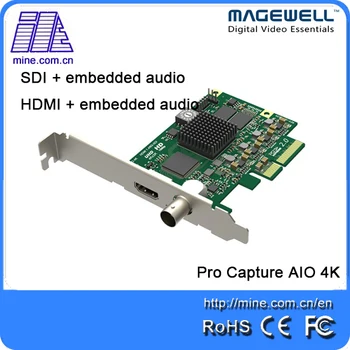 

Magewell Pro capture AIO 4K 1 channel HDMI+SDI input with embedded audio