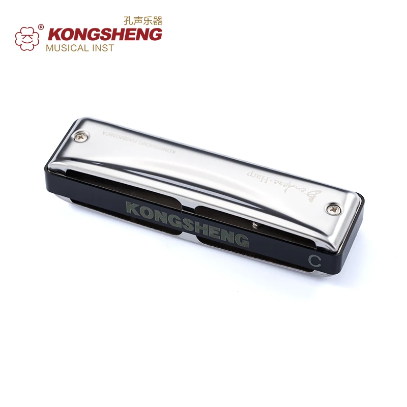 KONGSHENG Губная гармошка с 10 отверстиями музыкальный инструмент для начинающих