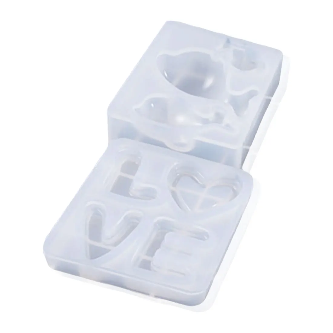

Earrings Handmade Making Pendant Dessert Mirror Mold Creative DIY Crystal Epoxy Unique Mold Fruit