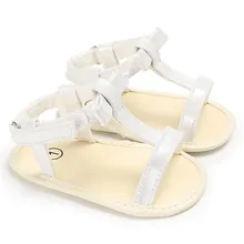 Сандалии для новорожденных девочек; милая детская обувь принцессы; Повседневная модная обувь на мягкой подошве; нескользящие кроссовки; сандалии; 28
