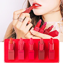 MayCreat бренд 5 шт./комплект матовая помада сексуальная долговечная Водонепроницаемая матовые карандашы для помады увлажняющий набор из помад для губ бренд
