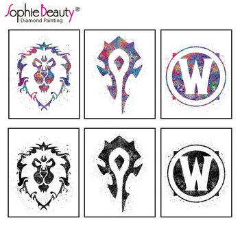 

Hot Diy Diamond Painting Cross Stitch Handcraft Embroidery Beauty Color Picture Poster Arts Crafts Sewing Needlework Mosaic kit