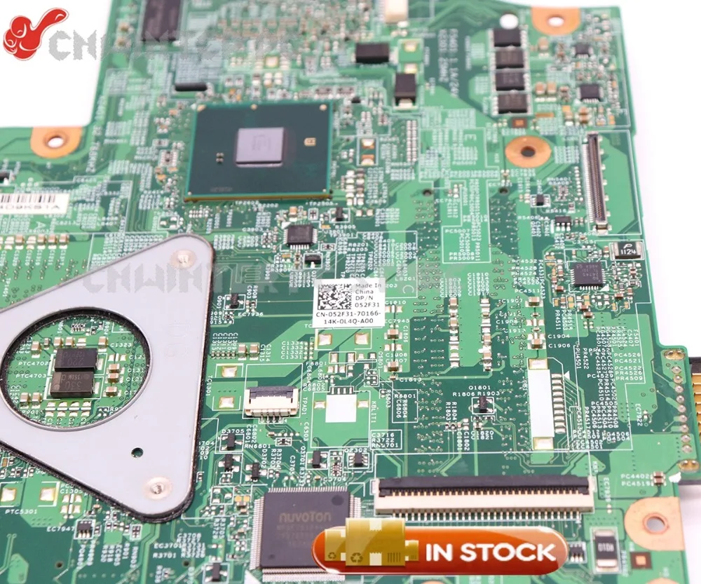 NOKOTION CN-052F31 052F31 52F31 48.4HH01.011 для Dell inspiron 15R N5010 Материнская плата ноутбука HM57 DDR3 HD5650 1GB Процессор