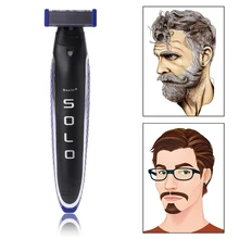 USB перезаряжаемая Мужская бритва триммер для волос в носу Многофункциональный Полный комплект