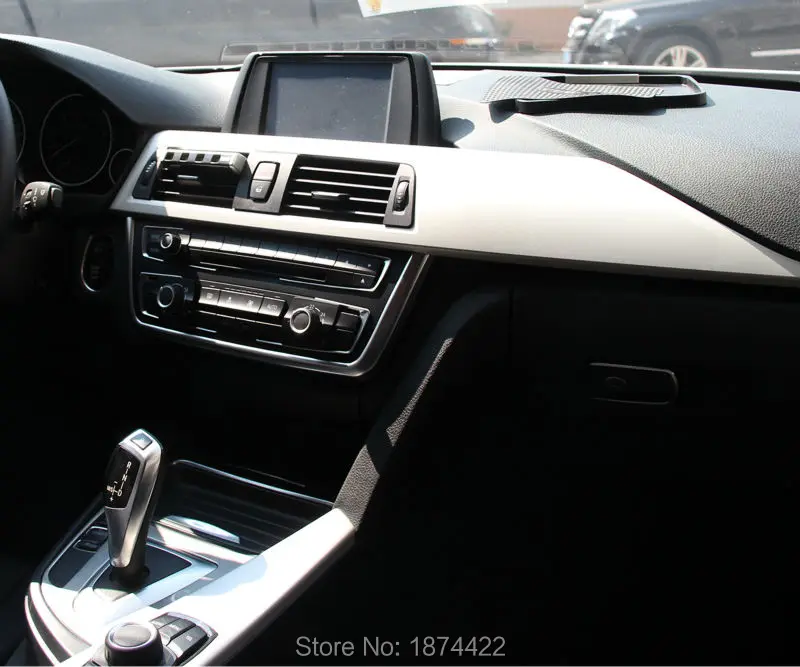 Центральная панель рамка отделка салона автомобиля аксессуары для BMW 3 серии f30 316 318 320 2013- 1 шт