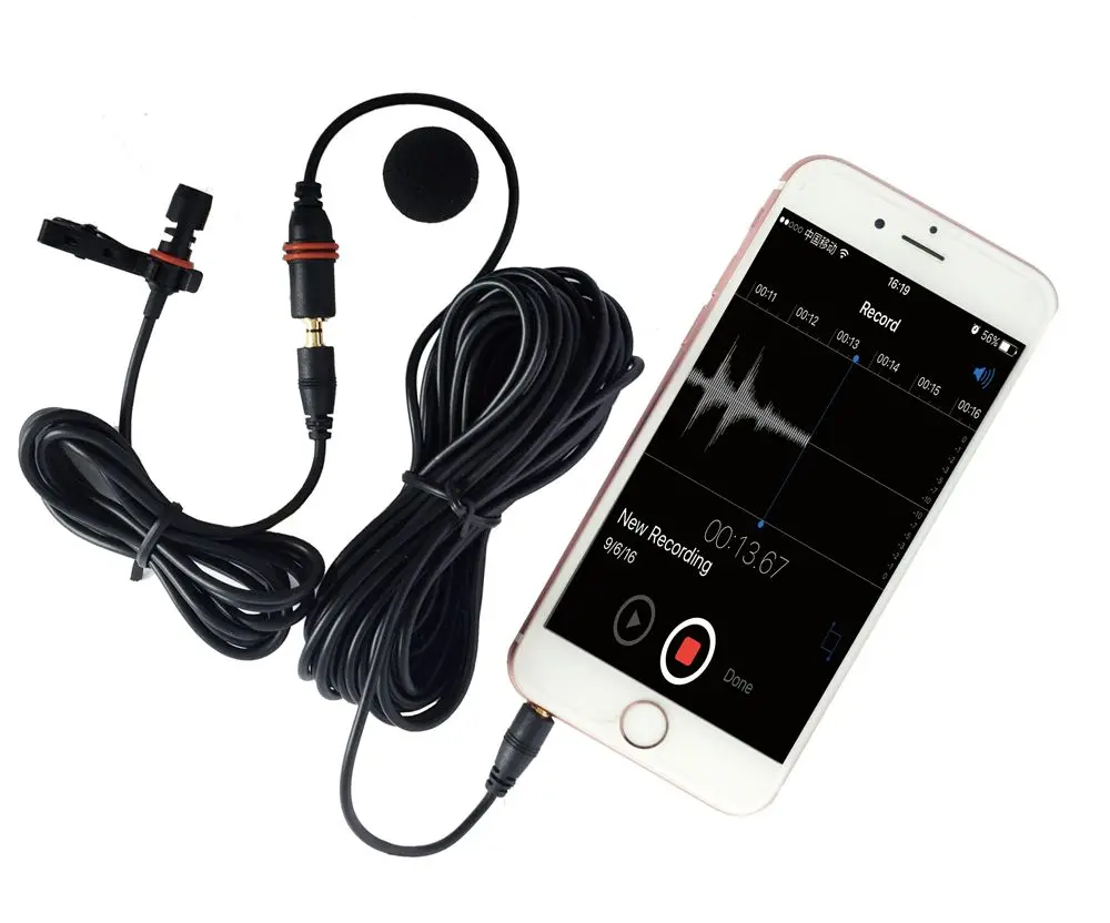 

Cantonmade Mic-1 2pcs Mini microphone Tie clip for iPhone ,Android phone, Smartphones, Computer and tablet ,radio transmitter