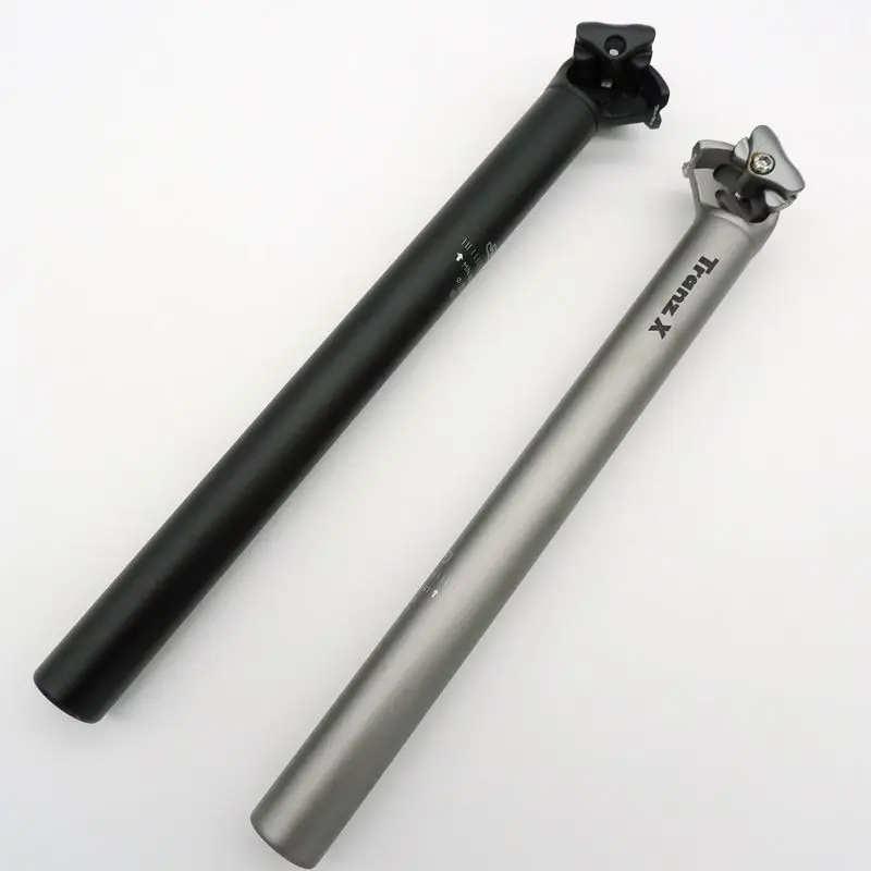 

Taiwan TrahzX 33.9*400mm folding bicycle seat tube JD ultra light mountain bike amplitude adjustable seatpost