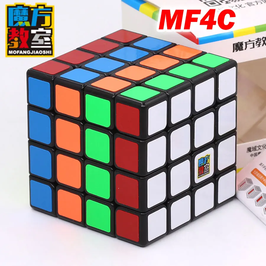 Головоломка, магический куб Moyu cubing, класс Mofang Jiaoshi MF4 4X4X4 MF, 4 уровня, обучающий Профессиональный скоростной куб, Логические игры, игрушки