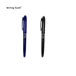 12 шт./компл. стираемой ручка многофункциональный гелевая ручка черный синий чернил школьные канцелярские 0,5 мм для безупречного письма