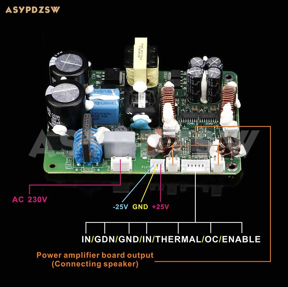 Buy ICE50ASX2 Digital power amplifier finished board ICEPOWER amplifier module