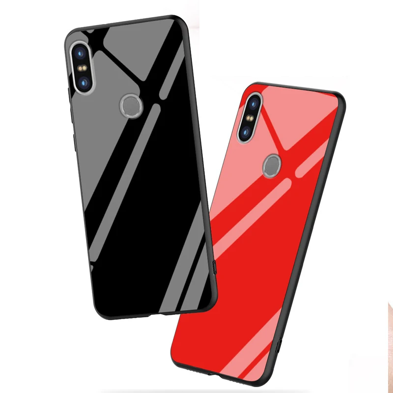 Чехол для телефона YUETUO чехол xiaomi mi mix 2 s mix2s аксессуары из закаленного стекла и тпу