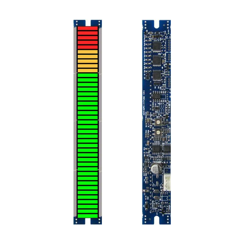 

New 40-segment LED Light Column VU Meter Module for Audio Signal, Level Indicator and Volume Sense