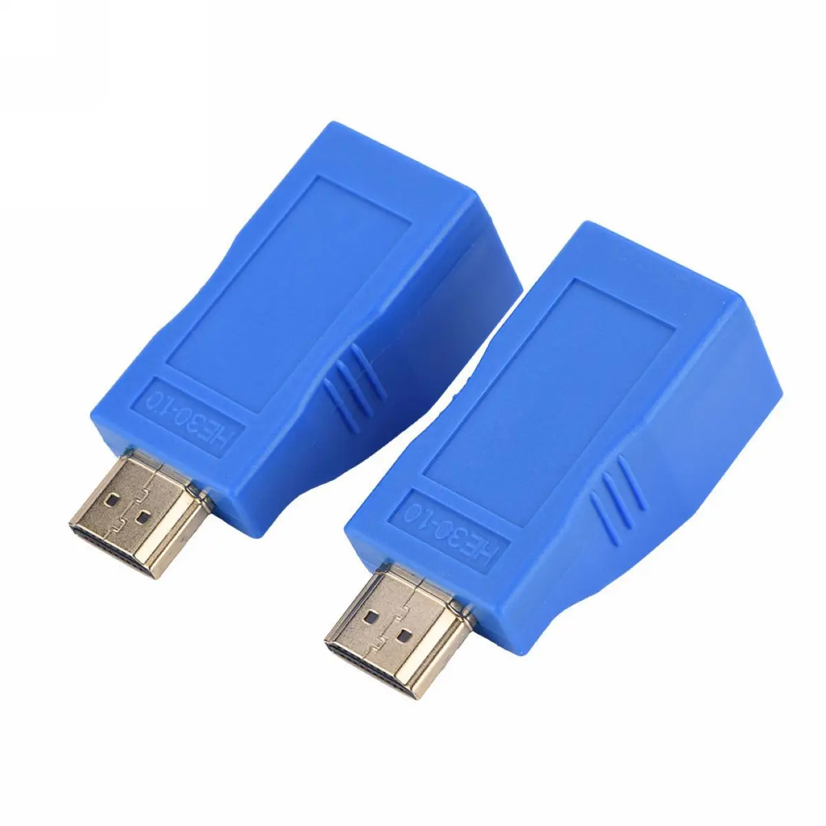 Новинка, 2 шт HDMI к RJ45 адаптеры, 1080 P, высокое качество, HDMI удлинитель к RJ45 через Cat 5e/6, сетевой адаптер, усилитель сигнала