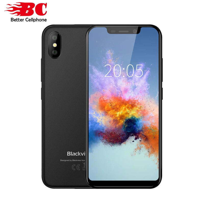 Оригинал Blackview A30 Встроенная память mtk6580a четыре ядра 5,5 ''Dual Камера 2 ГБ Оперативная память 16 ГБ 2200 мАч Батарея Face ID 3G Android 8,1 смартфон