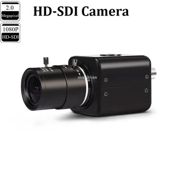 CCTV 산업 HD-SDI 2.0MP 1080P 렌즈 2.8-12mm HD-SDI 보안 상자 미니 SDI 카메라