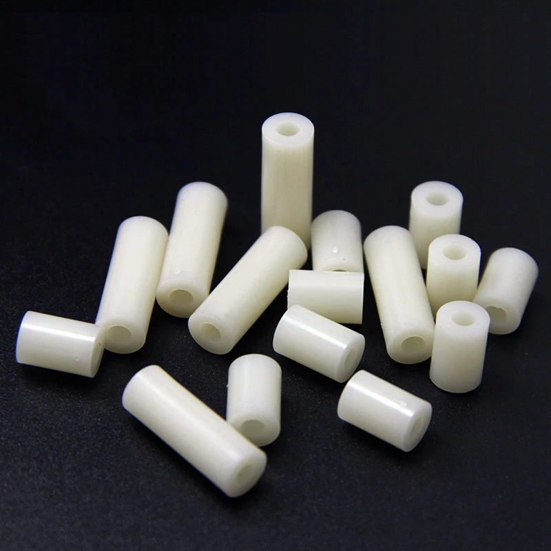 Ochoos M3x7x23 ABS Nylon Round Standoff Spacer PCB Board Spacer Washers No Threads Pack 100 Ochoos M3x7x23 ABS Nylon Round Standoff Spacer PCB Board Spacer Washers No Threads Pack 100