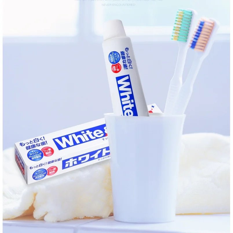 

Original Japan Lion White Toothpaste 150g Dental Care Whitening Teeth Remove Smoker Stains Fight Plaque Decay Strengthen Teeth