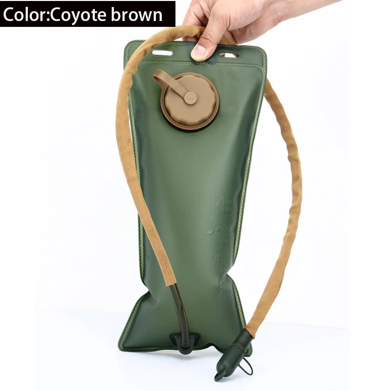 Us 9 8 24 Off Outdoor Tactical Hydration Backpack Bladder Water Bag 2 5l Camelback Pack With Lock Valve System For Hikingcamping In