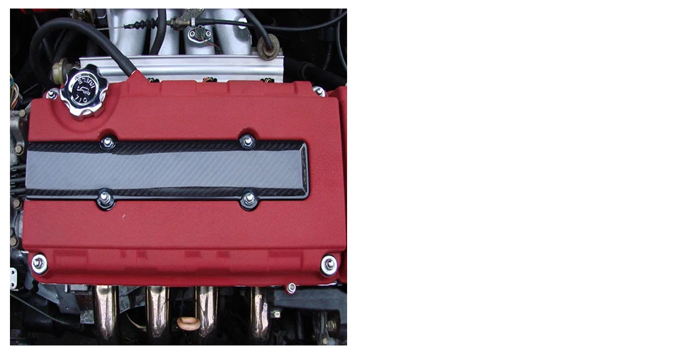 DWCX прочный углеродное волокно Черный ABS клапан Свеча зажигания Крышка подходит для Honda VTEC B18 B16A b-серии Acura Integra