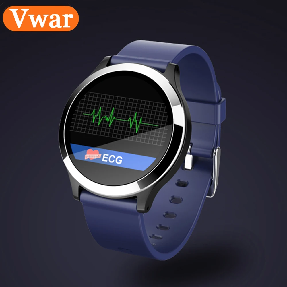 Vwar B65 спортивные Смарт часы ЭКГ + РПГ браслет монитор артериального давления