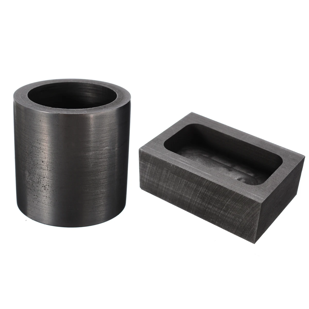 16OZ Gold Graphite Crucible Cup + Tongs + 1 Melting Bowl + Ingot Mold Casting Casting Tool Set for Jewelry Casting Supplies