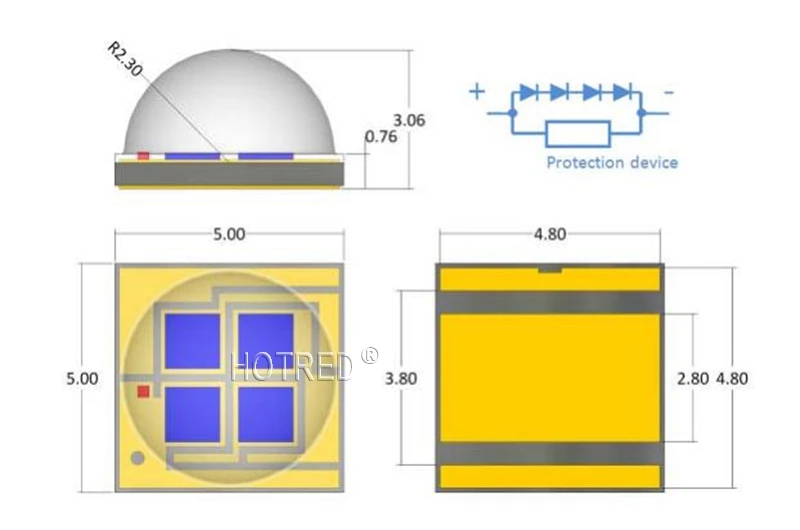 3 Вт 3535 10 Вт 5050 полу светодиодный s светодиодный УФ Фиолетовый 365nm 405nm 420nm светильник светодиодный светильник-диод/УФ-очиститель воздуха/бактерицидный