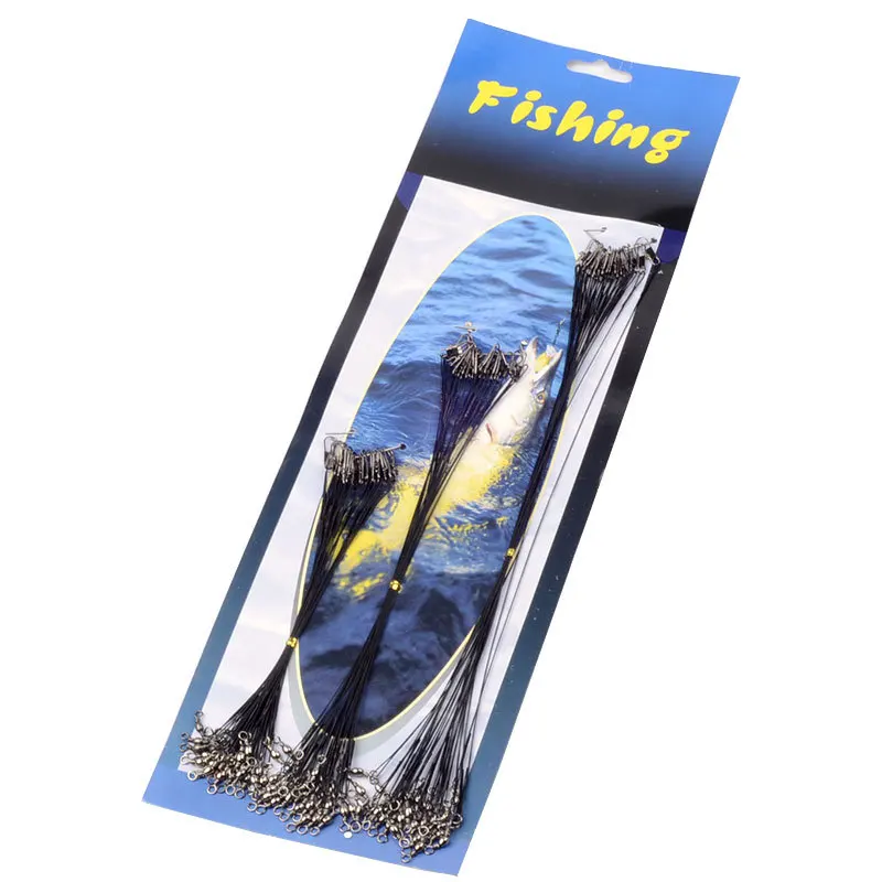 72PCS/lot Free shipping stainless steel Fishing Tackle Lure Trace Wire