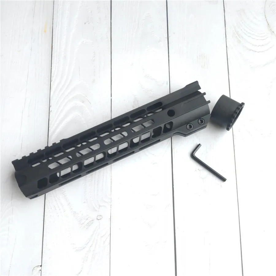 Тактический AR15 MLOK 7 10 12 15 17 дюймов Тонкий бесплатный поплавок Handguard Пикатинни кронштейн