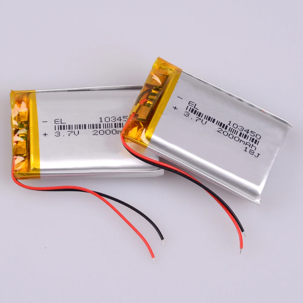 103450 3 7 V 2000mAh Lipo полимерная литиевая аккумуляторная батарея для MP3 GPS навигатор DVD