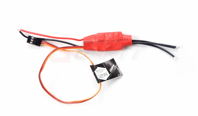 

Gartt Simon series 12A Brushless ESC Speed Controller for FPV QAV 250 Quadcopter Drone
