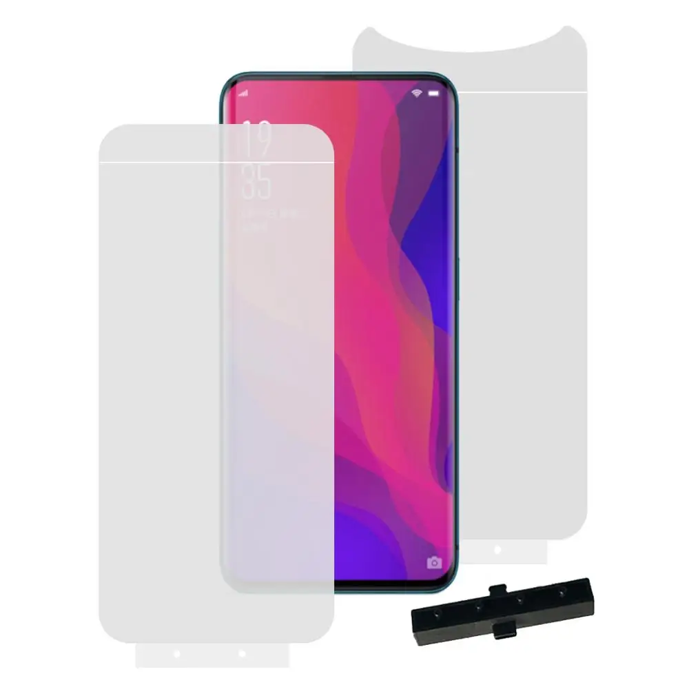 2 шт 3D полноэкранная Гидрогелевая пленка для OPPO Find X Realme K3 Передняя Задняя