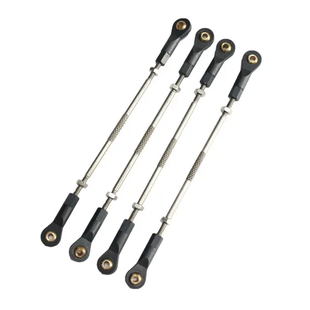 4pcs Push Rod CW / CCW Turnbuckle Thread Link Arm with M3 x30mm Ball Joint RC Airplane