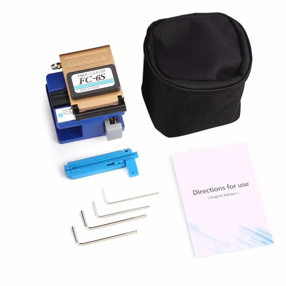 

FC-6S High Precision Metal Fiber Cleaver Knife FTTX FTTH Optic Connector Optical Fiber Cable Cleaver Cutter Tool Drop Shipping