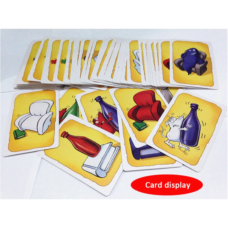 Board Game Blitz 1 with English Instructions for geistesblitz 2-8 Players Family/Party Gift for Children GameReaction Card Game