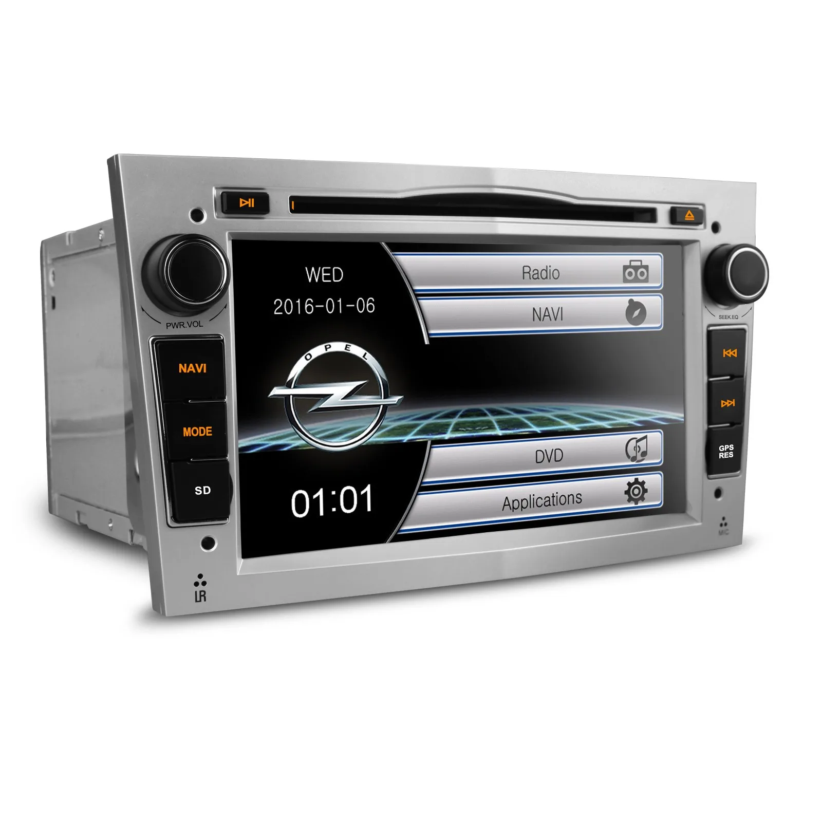 Car Stereo Cd Dvd Player Gps Satnav Bluetooth Vauxhall Opel Astra H 080