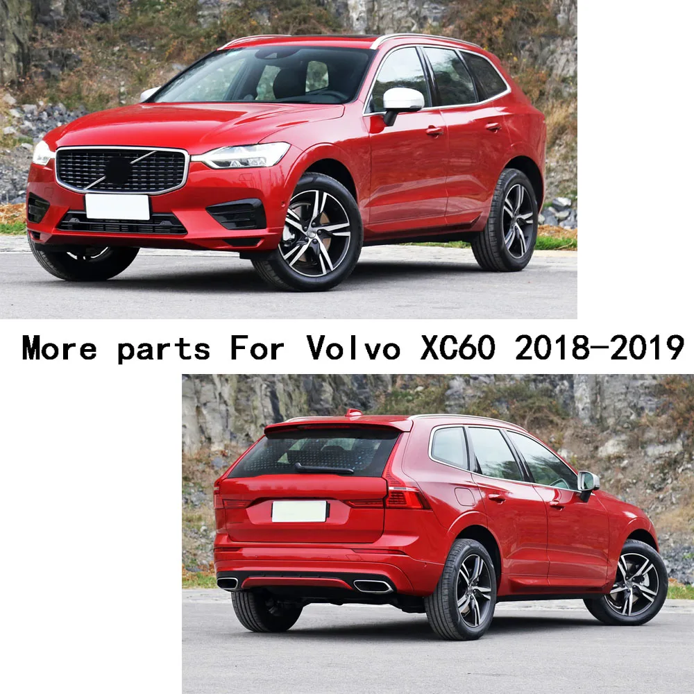 Для Volvo XC60 автомобиль ABS хромированные сзади заднего вида боковые зеркала заднего вида для бровей Стик обрезки накладки на фары Запчасти 2 шт