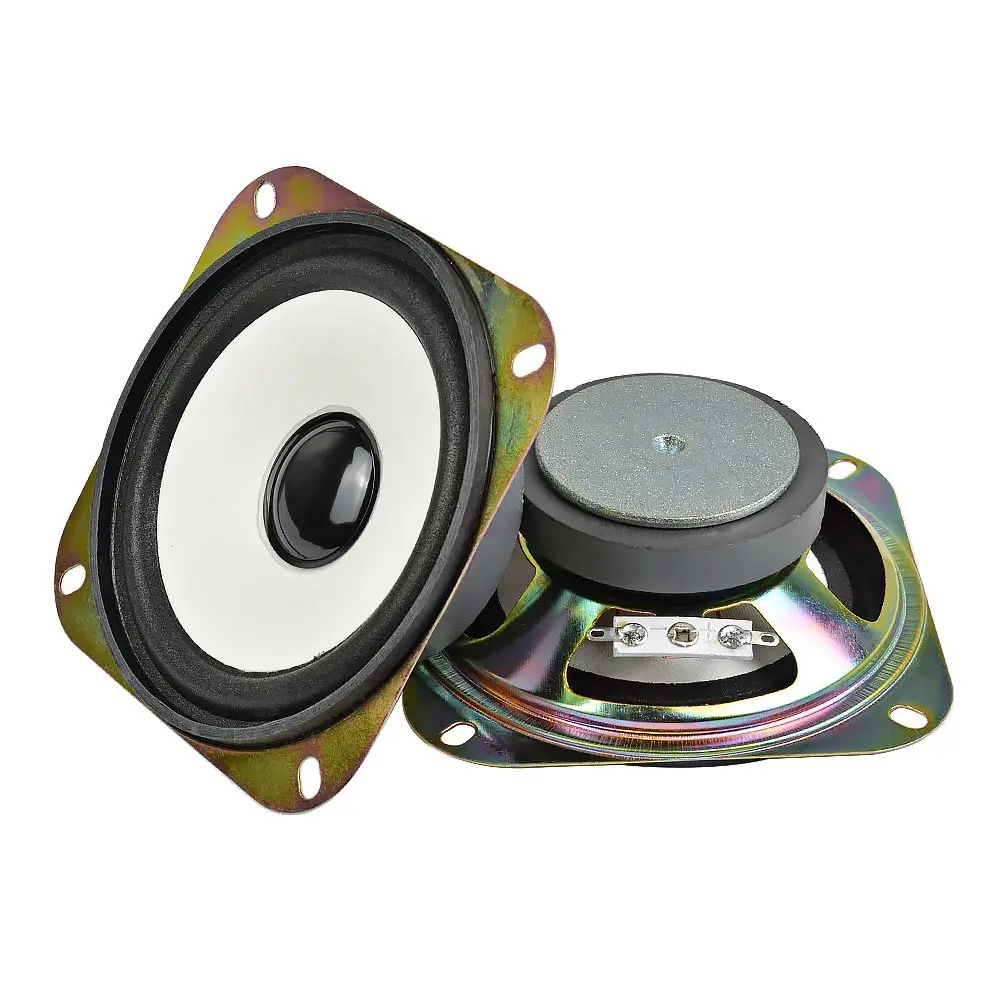 

AIYIMA 2Pcs 4Inch Audio Bass Speaker Loudspeaker Woofer DIY For Stereo Bluetooth Speaker 2Ohm 5W Home Theater Sound System