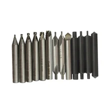 Слесарные Инструменты ключ детали машины для резки наборы аксессуаров для вертикальной машины Руководство Pin конец фрезерные обрезчик для слесаря поставки