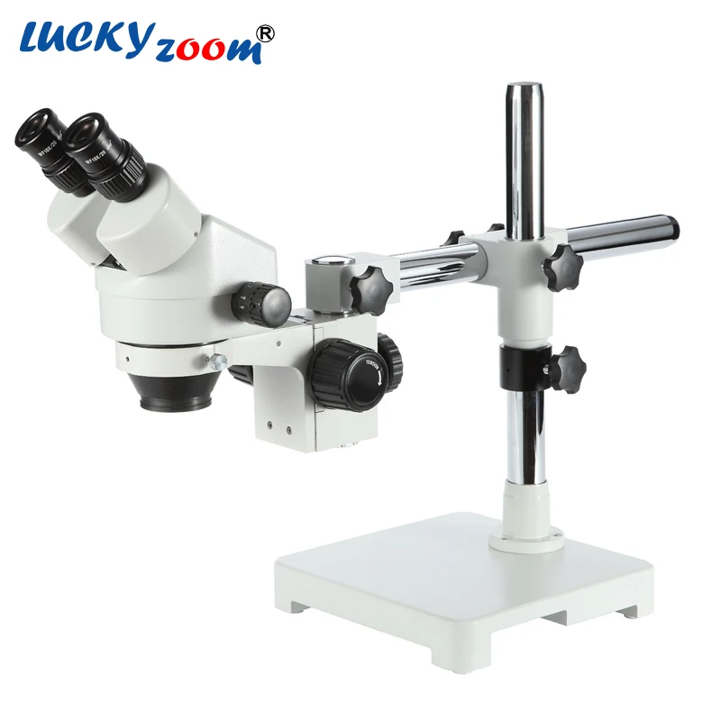 7X-45X зум стерео бинокулярный микроскоп бум стенд микроскоп для телефонов смартфонов ремонт пайки Microscopio бинокулярный