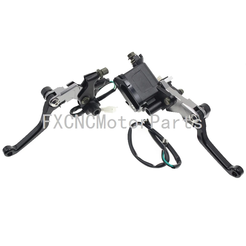 

Black Brake Master Cylinder Reservoir levers set 7/8" Universal Handlebar For KTM 65SX/XC 85SX/XC 50-550cc
