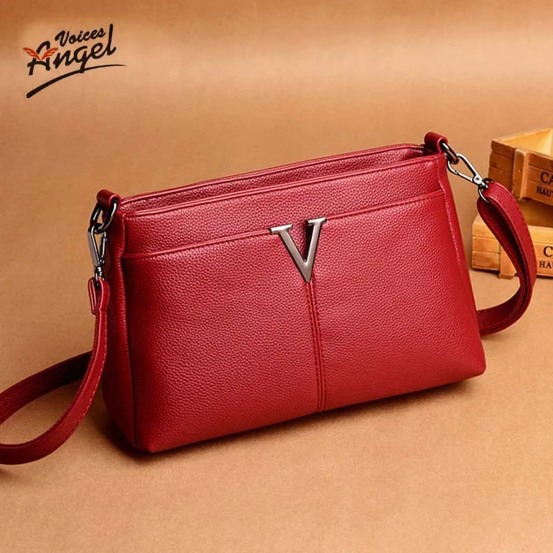 

Genuine Leather Women Shoulder Bag High Quality Ladies Crossbody Bag Fashion Single Strap Small Women Messenger Bags