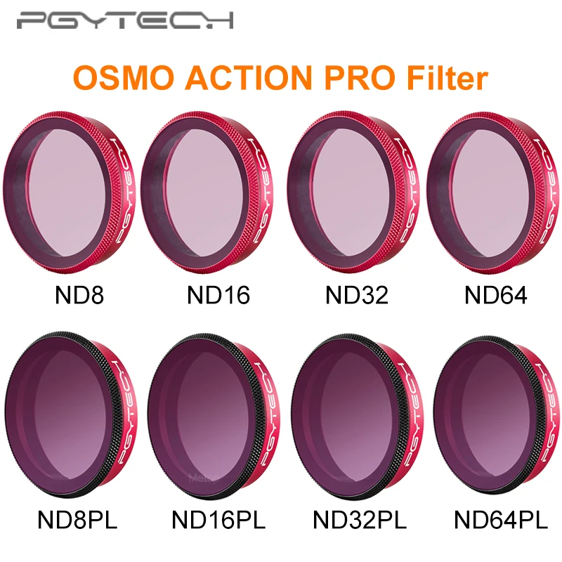PGYTECH DJI Osmo Action Camera Lens Filters Kits