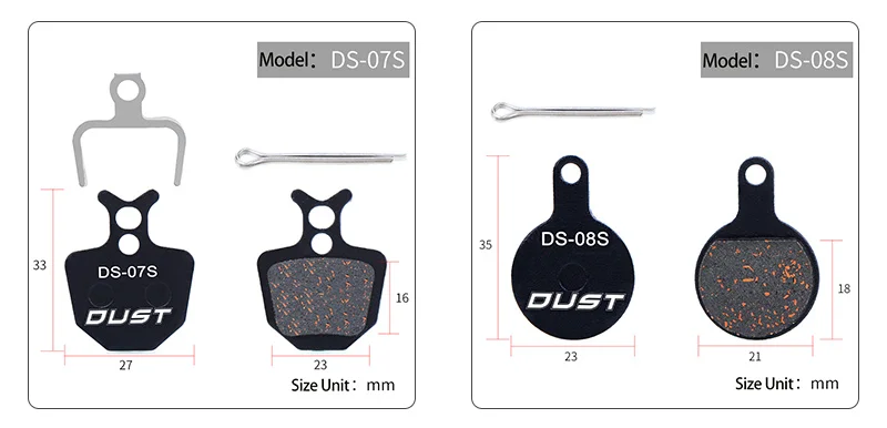 Рикс дисковые велосипедные тормозные колодки MTB дорожный велосипед полу металлический диск тормозные колодки для Shimano Deore XT SLX-отточить Sram Avid BB5/7 MX2